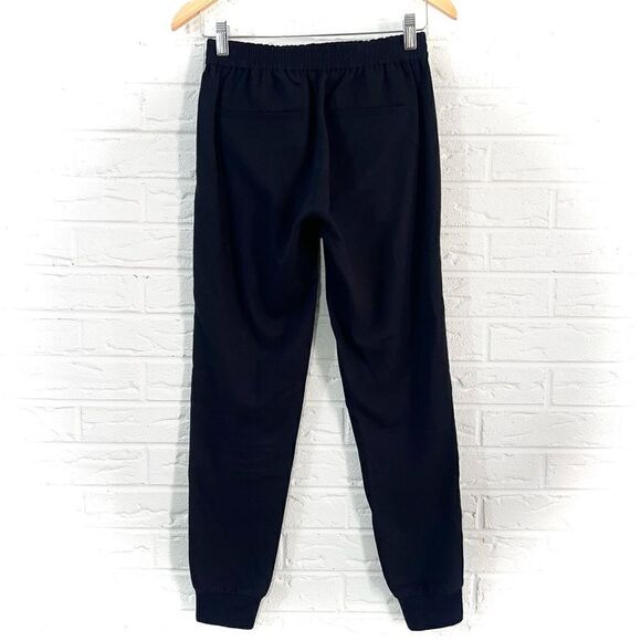 Vince Navy Crepe Jogger Pant Size 0 - Picture 3 of 6